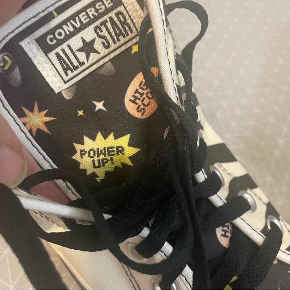 Nwot Converse By You Custom Chuck 70 Zebra Gamer … - image 8